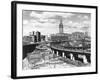 Skyline of Cleveland-Carl McDow-Framed Photographic Print