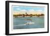 Skyline of Davenport, Iowa-null-Framed Art Print