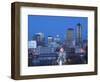 Skyline of Des Moines, Iowa, USA-Walter Bibikow-Framed Photographic Print