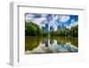 Skyline of Downtown Atlanta, Georgia from Piedmont Park-Rob Hainer-Framed Photographic Print