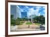 Skyline of Downtown Columbia, South Carolina on Main Sreet.-SeanPavonePhoto-Framed Photographic Print