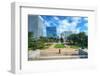 Skyline of Downtown Columbia, South Carolina on Main Sreet.-SeanPavonePhoto-Framed Photographic Print