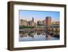 Skyline of Downtown Hartford, Connecticut.-SeanPavonePhoto-Framed Photographic Print