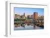 Skyline of Downtown Hartford, Connecticut.-SeanPavonePhoto-Framed Photographic Print