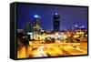 Skyline of Downtown Knoxville, Tennessee, Usa.-SeanPavonePhoto-Framed Stretched Canvas