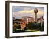 Skyline of Downtown Knoxville, Tennessee, Usa.-SeanPavonePhoto-Framed Photographic Print