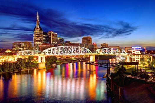 Skyline of Downtown Nashville, Tennessee, Usa.' Photographic Print -  SeanPavonePhoto | AllPosters.com