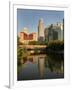 Skyline of Downtown, Omaha, Nebraska-Gayle Harper-Framed Photographic Print