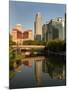 Skyline of Downtown, Omaha, Nebraska-Gayle Harper-Mounted Photographic Print