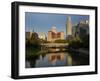 Skyline of Downtown, Omaha, Nebraska-Gayle Harper-Framed Photographic Print