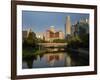 Skyline of Downtown, Omaha, Nebraska-Gayle Harper-Framed Photographic Print