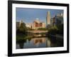 Skyline of Downtown, Omaha, Nebraska-Gayle Harper-Framed Photographic Print