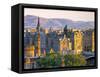 Skyline of Edinburgh, Scotland-Doug Pearson-Framed Stretched Canvas