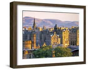 Skyline of Edinburgh, Scotland-Doug Pearson-Framed Photographic Print