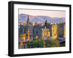 Skyline of Edinburgh, Scotland-Doug Pearson-Framed Photographic Print