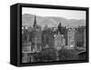 Skyline of Edinburgh, Scotland-Doug Pearson-Framed Stretched Canvas
