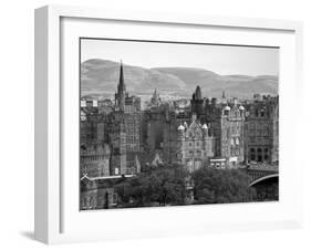 Skyline of Edinburgh, Scotland-Doug Pearson-Framed Photographic Print