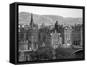 Skyline of Edinburgh, Scotland-Doug Pearson-Framed Stretched Canvas