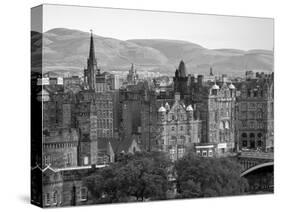 Skyline of Edinburgh, Scotland-Doug Pearson-Stretched Canvas