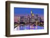 Skyline of Frankfurt, Germany, the Financial Center of the Country.-SeanPavonePhoto-Framed Photographic Print