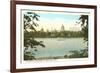 Skyline of Harrisburg, Pennsylvania-null-Framed Art Print