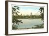 Skyline of Harrisburg, Pennsylvania-null-Framed Art Print