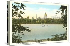 Skyline of Harrisburg, Pennsylvania-null-Stretched Canvas