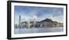 Skyline of Hong Kong Island, Hong Kong, China-Ian Trower-Framed Photographic Print