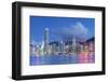 Skyline of Hong Kong Island, Hong Kong, China-Ian Trower-Framed Photographic Print