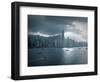 Skyline of Hong Kong Island Viewed across Victoria Harbour, Hong Kong, China-Jon Arnold-Framed Photographic Print