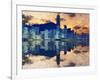 Skyline of Hong Kong Island-Sean Pavone-Framed Photographic Print