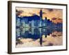 Skyline of Hong Kong Island-Sean Pavone-Framed Photographic Print