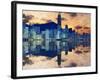 Skyline of Hong Kong Island-Sean Pavone-Framed Photographic Print