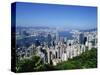 Skyline of Hong Kong Seen from Victoria Peak, China-Dallas and John Heaton-Stretched Canvas