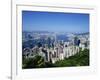 Skyline of Hong Kong Seen from Victoria Peak, China-Dallas and John Heaton-Framed Photographic Print