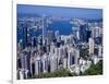 Skyline of Hong Kong Seen from Victoria Peak, China-Dallas and John Heaton-Framed Photographic Print