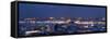 Skyline of Istanbul from the Beyoglu Area, Istanbul, Turkey-Jon Arnold-Framed Stretched Canvas