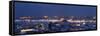 Skyline of Istanbul from the Beyoglu Area, Istanbul, Turkey-Jon Arnold-Framed Stretched Canvas