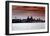 Skyline of Liverpool, 1979-Staff-Framed Photographic Print