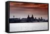 Skyline of Liverpool, 1979-Staff-Framed Stretched Canvas