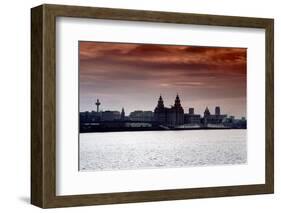 Skyline of Liverpool, 1979-Staff-Framed Photographic Print