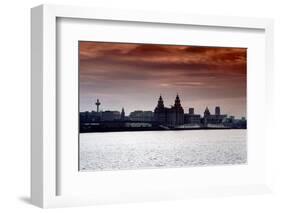 Skyline of Liverpool, 1979-Staff-Framed Photographic Print