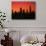 Skyline of Los Angeles at Sunset, CA-Mitch Diamond-Premium Photographic Print displayed on a wall