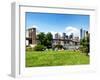 Skyline of Manhattan, Brooklyn Bridge Park, New York City, United States-Philippe Hugonnard-Framed Photographic Print