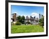 Skyline of Manhattan, Brooklyn Bridge Park, New York City, United States-Philippe Hugonnard-Framed Photographic Print