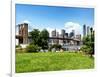 Skyline of Manhattan, Brooklyn Bridge Park, New York City, United States-Philippe Hugonnard-Framed Photographic Print