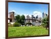 Skyline of Manhattan, Brooklyn Bridge Park, New York City, United States-Philippe Hugonnard-Framed Photographic Print