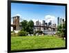 Skyline of Manhattan, Brooklyn Bridge Park, New York City, United States-Philippe Hugonnard-Framed Photographic Print