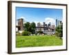 Skyline of Manhattan, Brooklyn Bridge Park, New York City, United States-Philippe Hugonnard-Framed Photographic Print