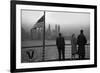 Skyline Of Manhattan From Passenger Ship-null-Framed Art Print